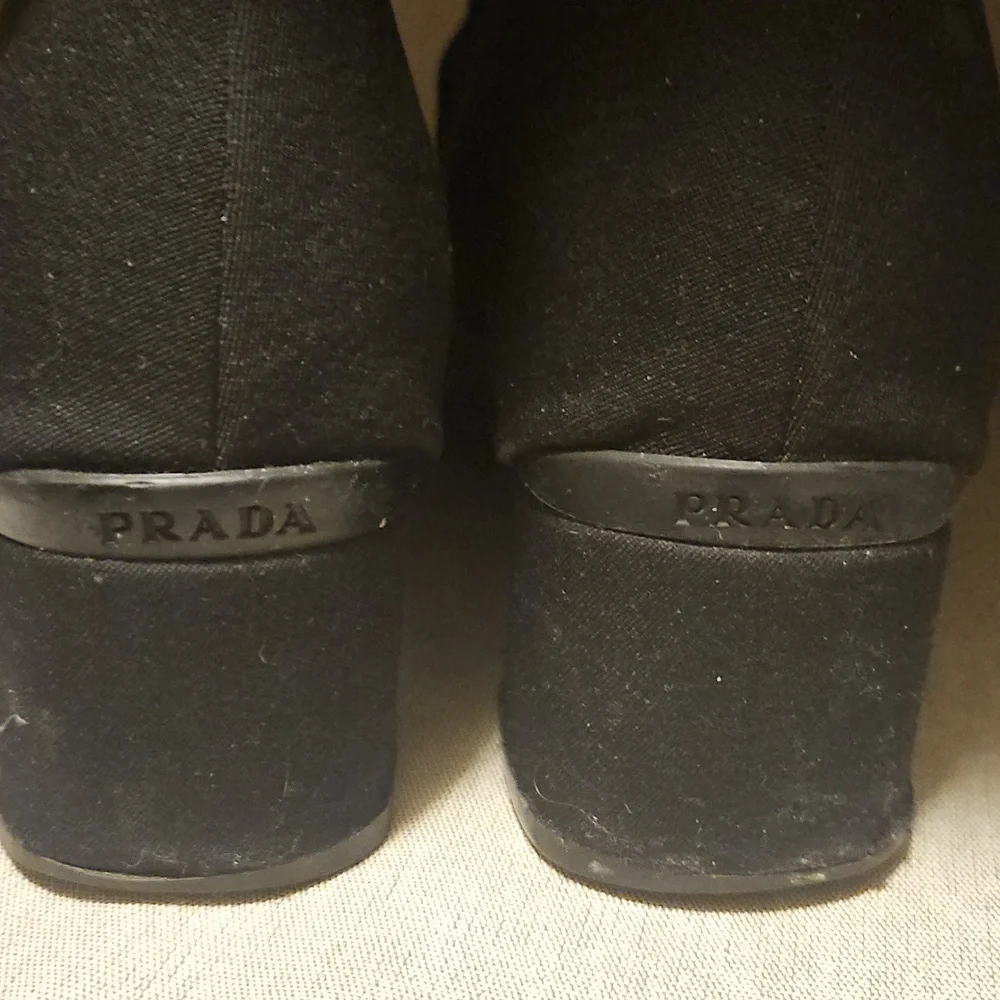 Black Prada Booties - Picture 3 of 5